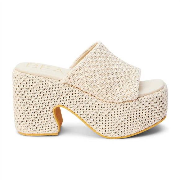 MATISSE Shoes - NEW MATISSE women's como platform heel in ivory raffa